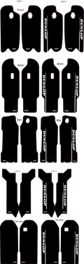 E Bike Fork Guard Decals