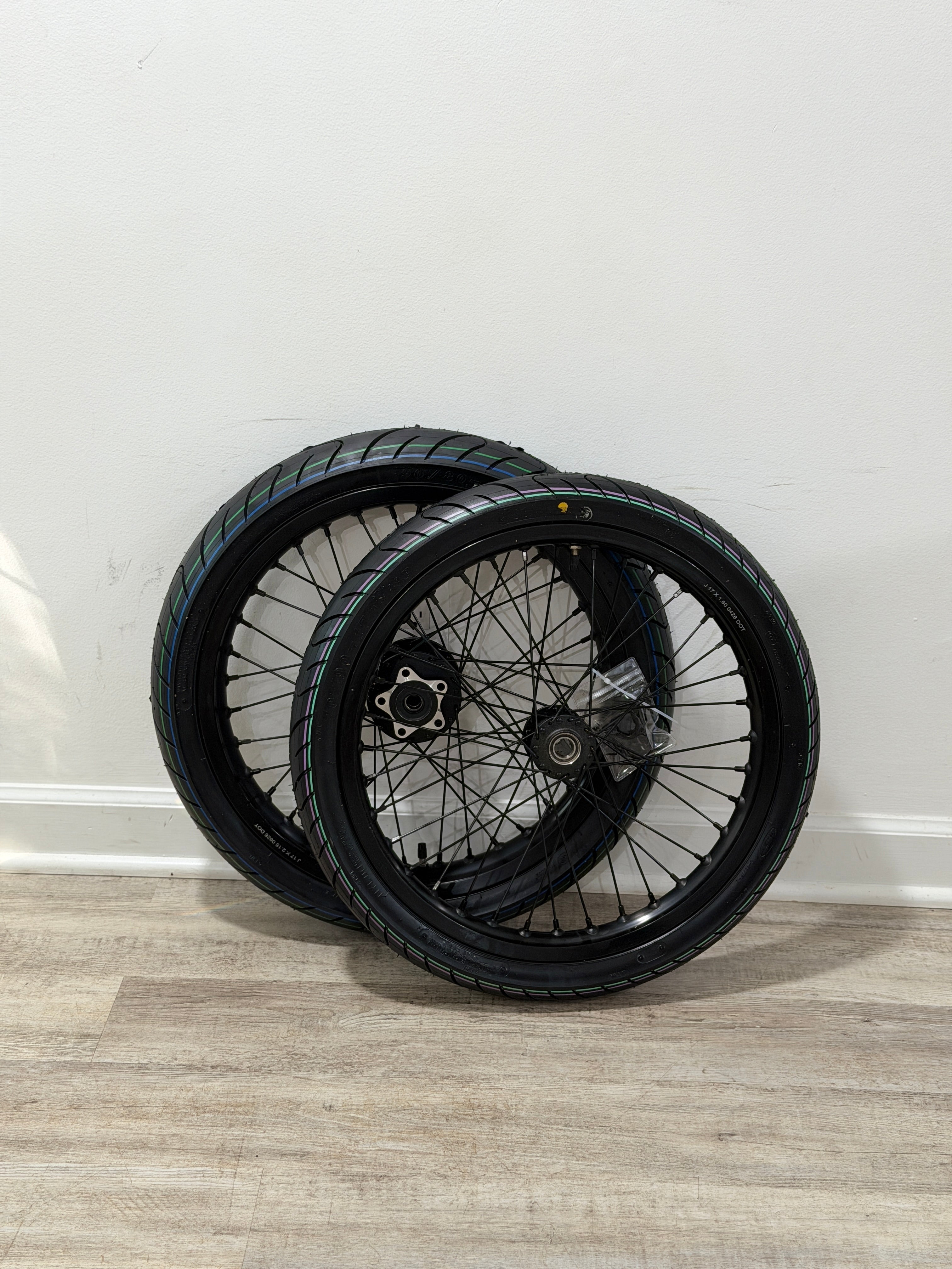 Light Bee/Eride Supermoto Wheel Set